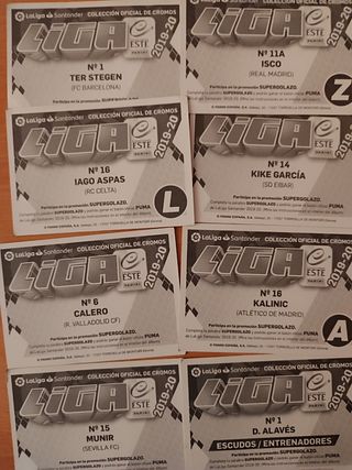 Cromos liga 2019-20 Panini