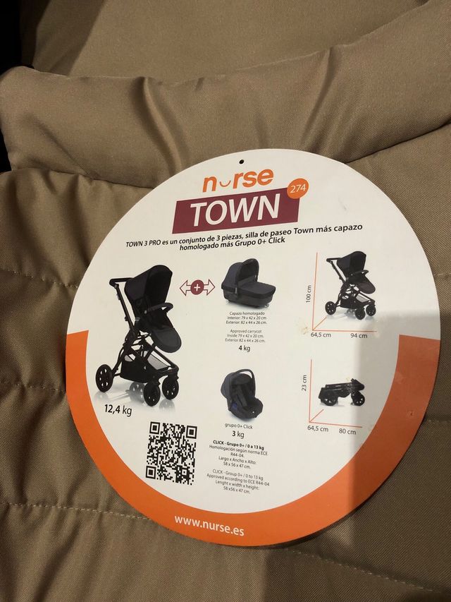 carrito bebé Capazo nurse nook 