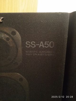 Altavoces SONY SS-A50