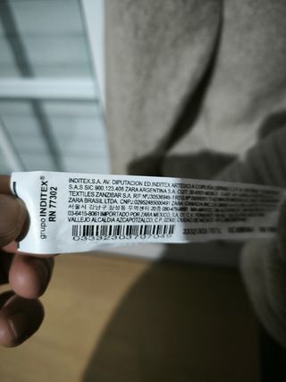 Jersey de lana Zara talla M