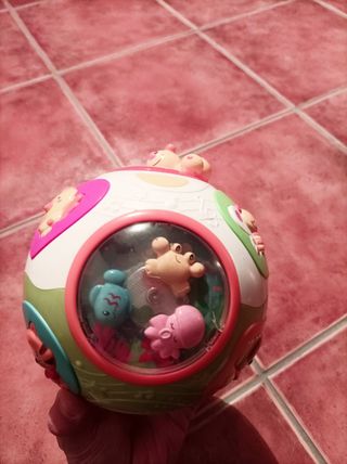 Bola giratoria interactiva