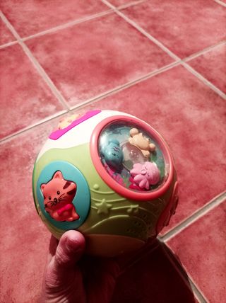 Bola giratoria interactiva