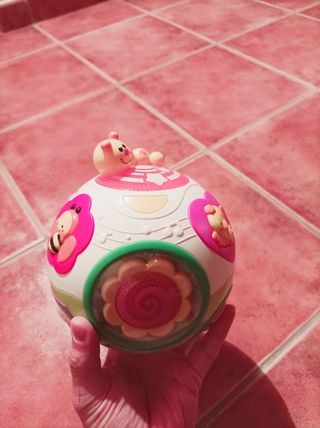 Bola giratoria interactiva