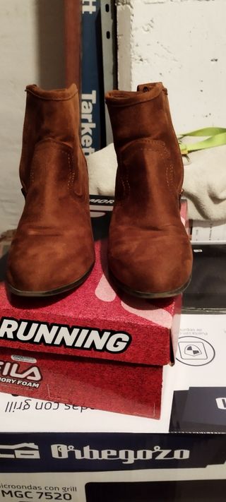 Botines marrón