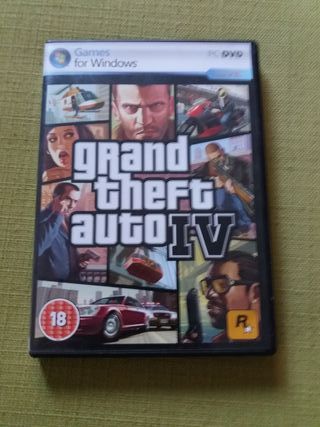 GTA IV Grand Theft Auto 4 videojuego PC