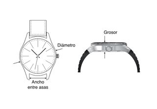 Correa reloj 10, 12, 14 mm silicona goma blanca