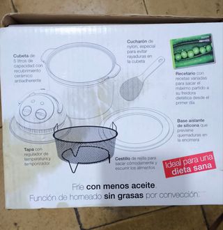 Freidora y horno por convección