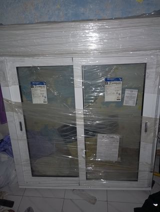 Ventana completa de aluminio