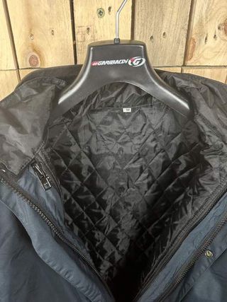 CHAQUETA T-M DE MOTO AZUL GARIBALDI