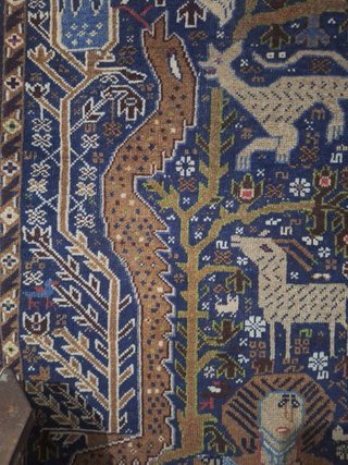 Alfombra persa antigua