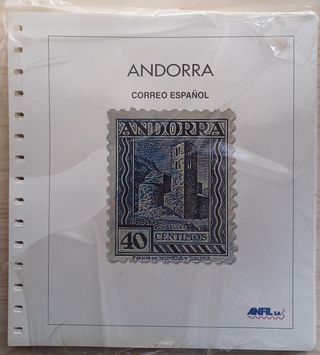 HOJAS ANFIL, ANDORRA ESPAÑOLA, HASTA 1997