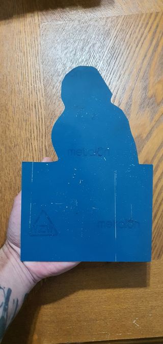 Antigua plancha imprenta Real Madrid Sol