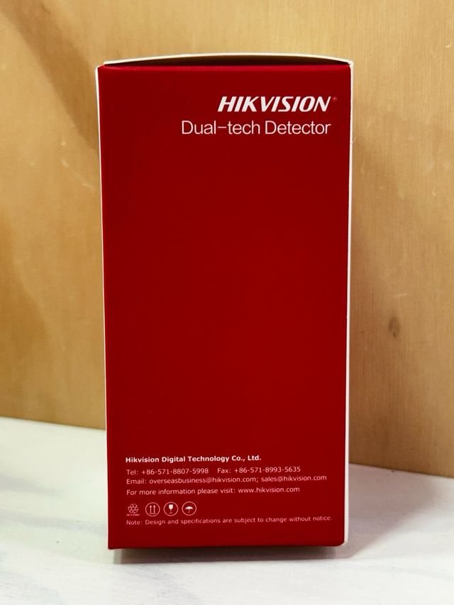 Detector Hikvision dualtech PAREJA