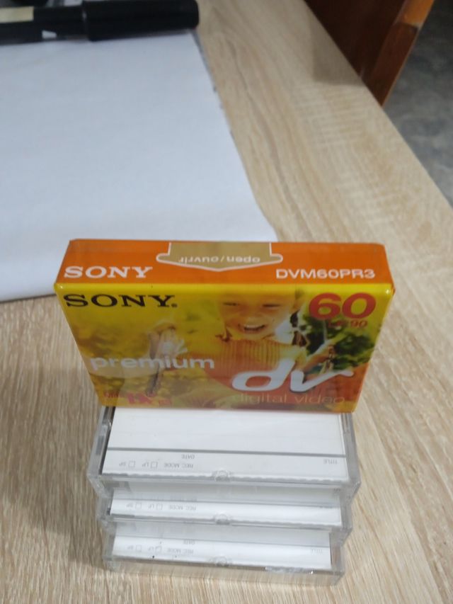 Cintas para cámara de video