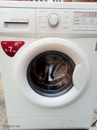 Lavadora LG Inverter 7kg para piezas 