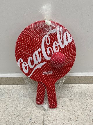 Juego de Palas Playa Coca Cola