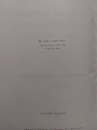 Panorama histórico de la humanidad. Asián Peña