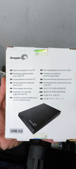 Disco duro externo 500gb Seagate