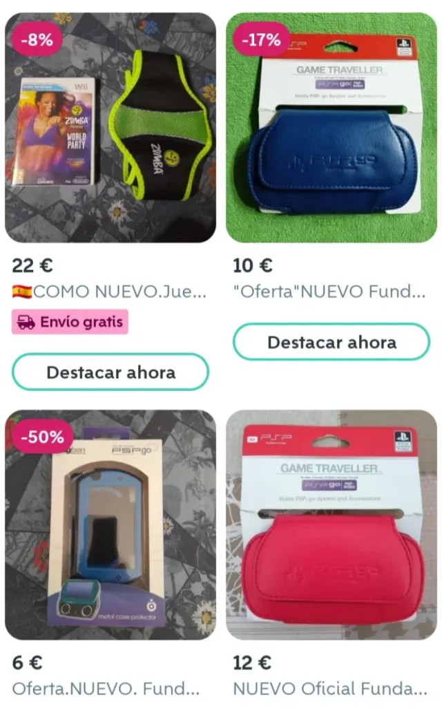 *Oferta*NUEVO Funda PSP slim