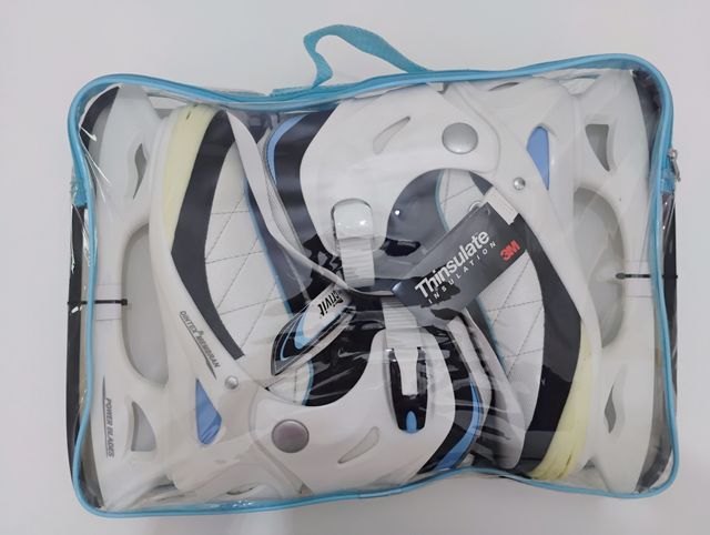 Patines hielo, talla 40 mujer