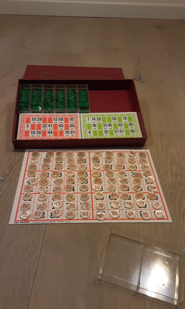 Gioco della tombola Del Negro