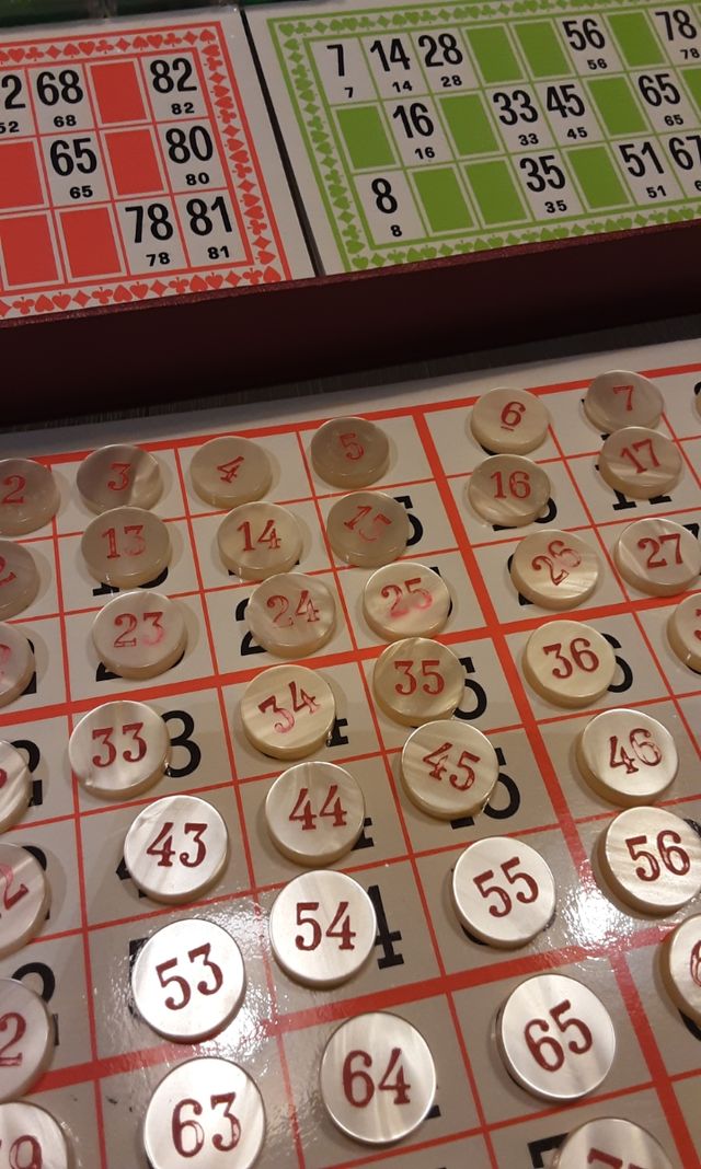 Gioco della tombola Del Negro
