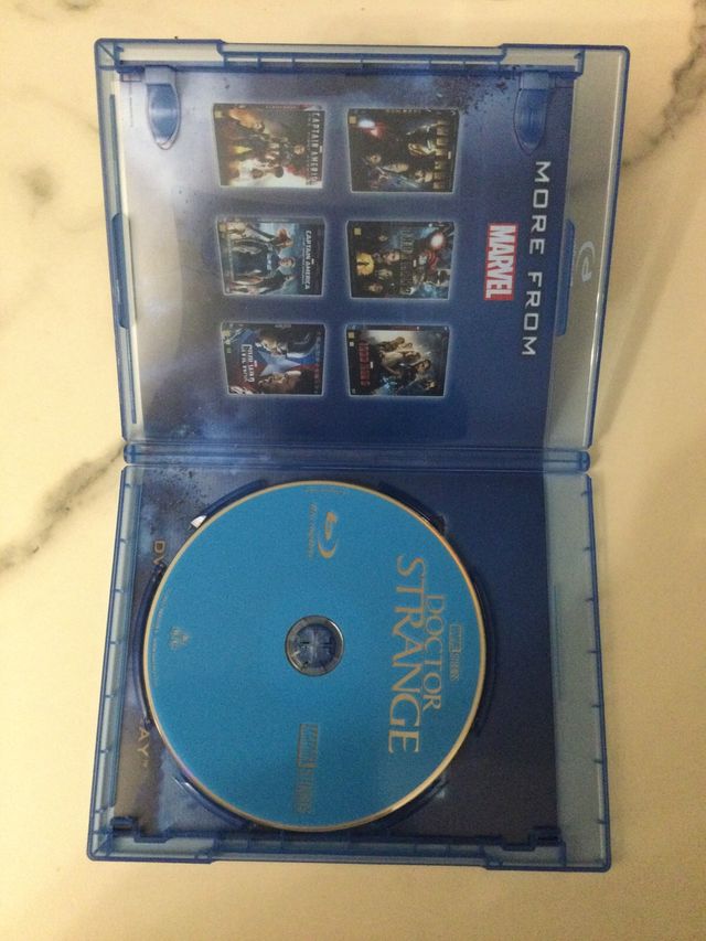 Película Blu ray Doctor Strange Marvel