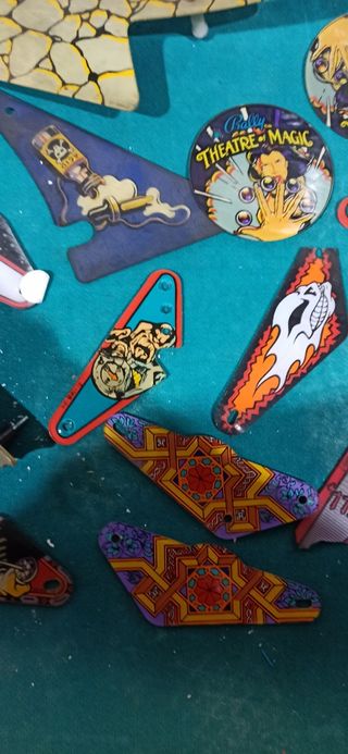 Plásticos pinball americanos