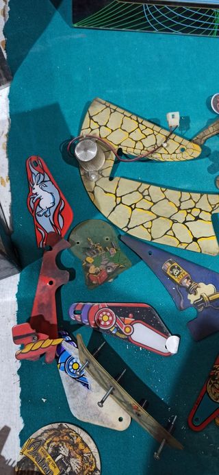 Plásticos pinball americanos