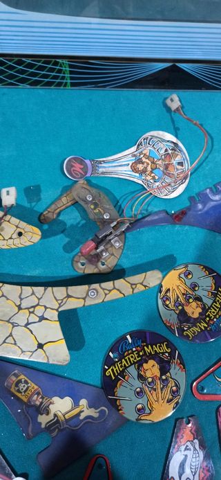 Plásticos pinball americanos