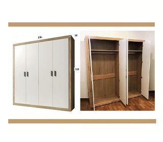 Dormitorio en cambria-blanco en oferta