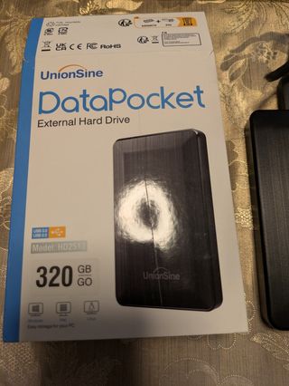 Disco duro externo 320GB de 2.5 pulg