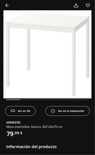Mesa extensible 