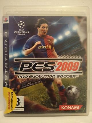 PRO EVOLUTION SOCCER 2009. PLAYSTATION 3.