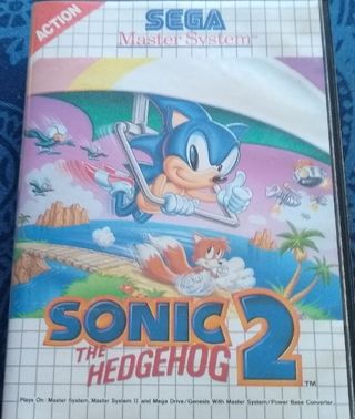 4 Juegos consola Sega Master System II 