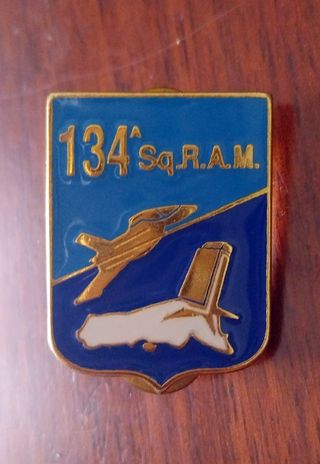 Crest spilla e patch 134^ squadriglia radar AM