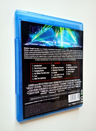 METALLICA Through The Never Blu-ray 3d.
