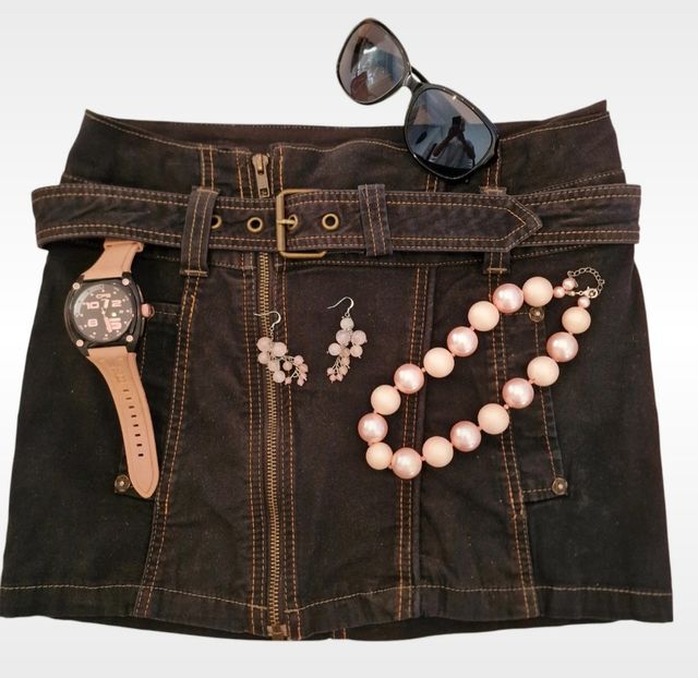 Mini falda vaquera