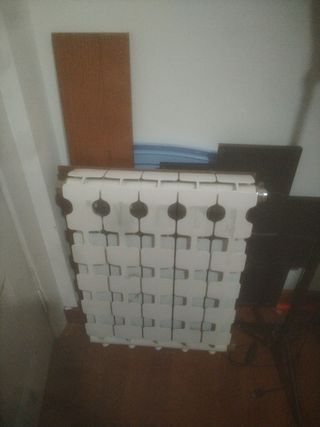 Radiador de pared de agua