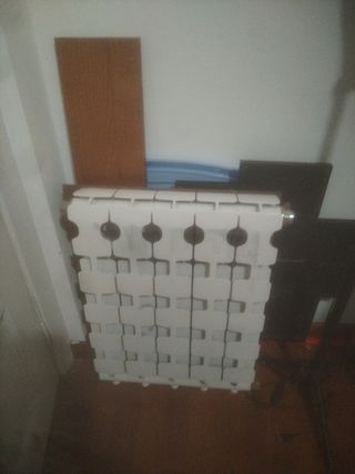 Radiador de pared de agua