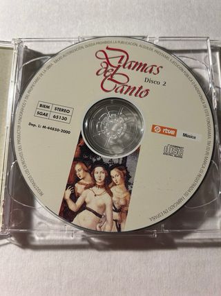 2CD Damas del canto ópera y zarzuela