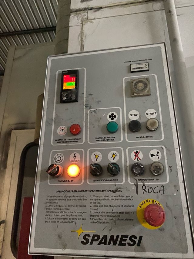 Cabina de pintura inspanesi ecomega2