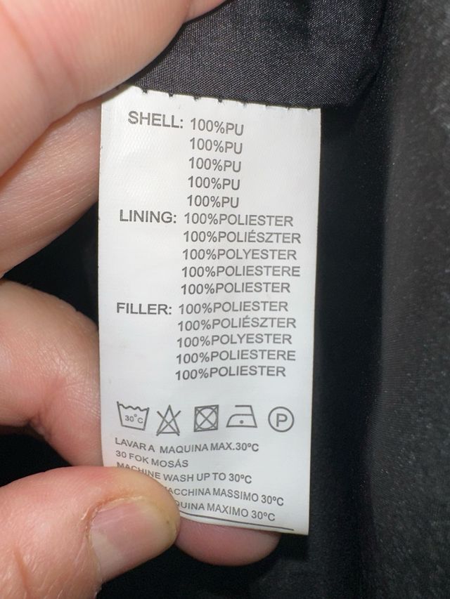 Chaqueta acolchada hombre