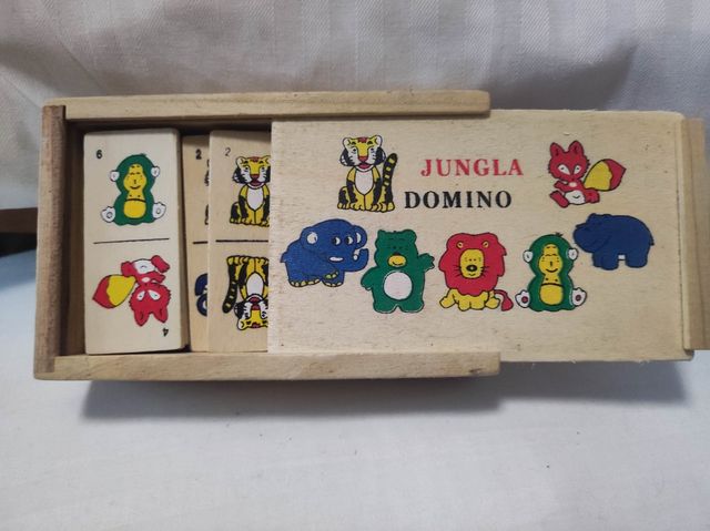 Domino madera juguetes