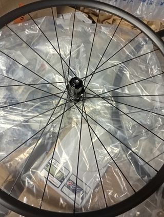 Coppia di ruote per bici da corsa freno a disco nu