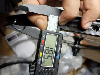 Coppia di ruote per bici da corsa freno a disco nu