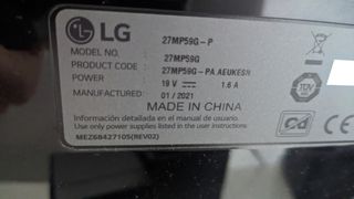 Monitor LG 27" IPS LED FULL HD 75Hz gaming