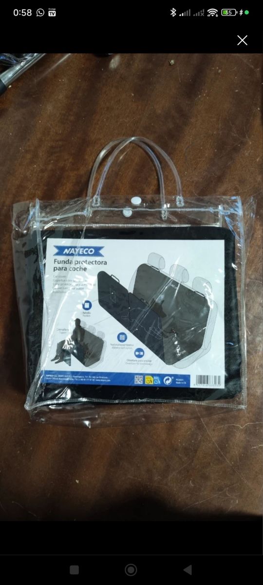 funda protectora coche perro NO REBAJO