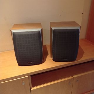 2 Altavoces Pioneer marrón claro