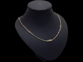 cadena oro 18k 31cm